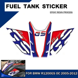 Motorcycle Fuel Tank Protection Stickers Anti-skid Resin Decals For BMW R1200GS 2005 2006 2007 2008 2009 2010 2011 2012 R1200 GS