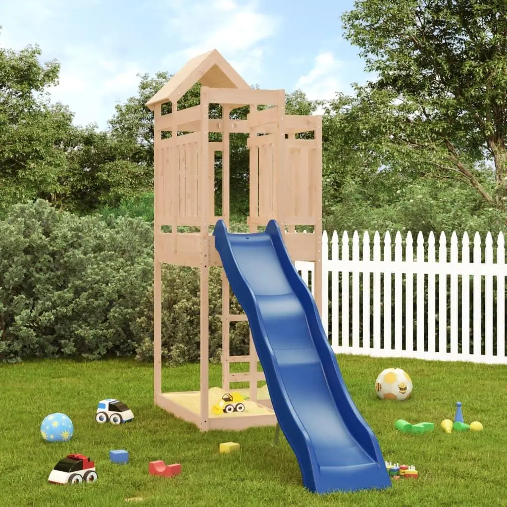 Premium Solid Pine Outdoor Playset for Kids - Durable and Safe Garden Play Equipment