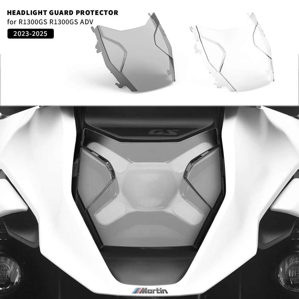 2024 R1300GS Motorcycle NEW Headlight Guard Protector Lens Cover for BMW R 1300 GS GS1300 ADV Adventure Accessories 2023-2025