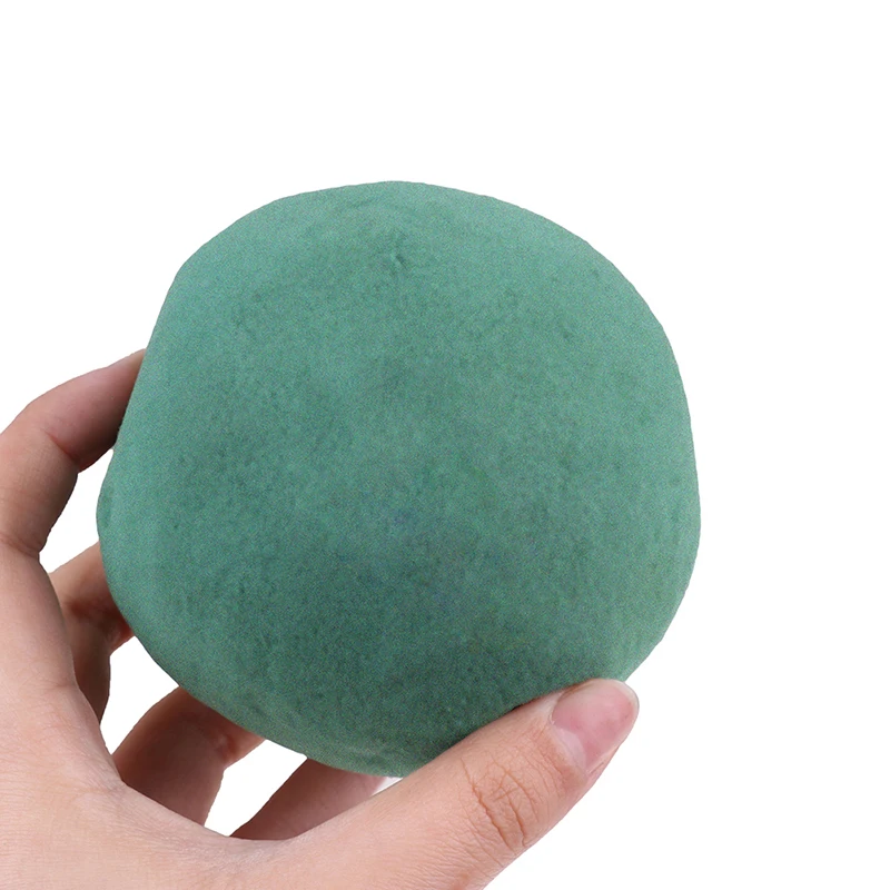 9/12/15cm Household Round Green Dried Flower Ball Mud Sponge Foam Bouquet Decoration For Fresh Floral Flower Arrangement Tools