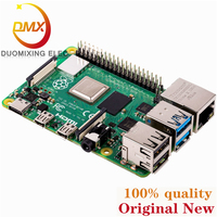 5PCS Official Original Raspberry Pi 4 Model B 4b 8GB/4GB/2GB/1GB RAM BCM2711 Quad Core Cortex-A72 ARM Support WIFI Bluetooth 5.0