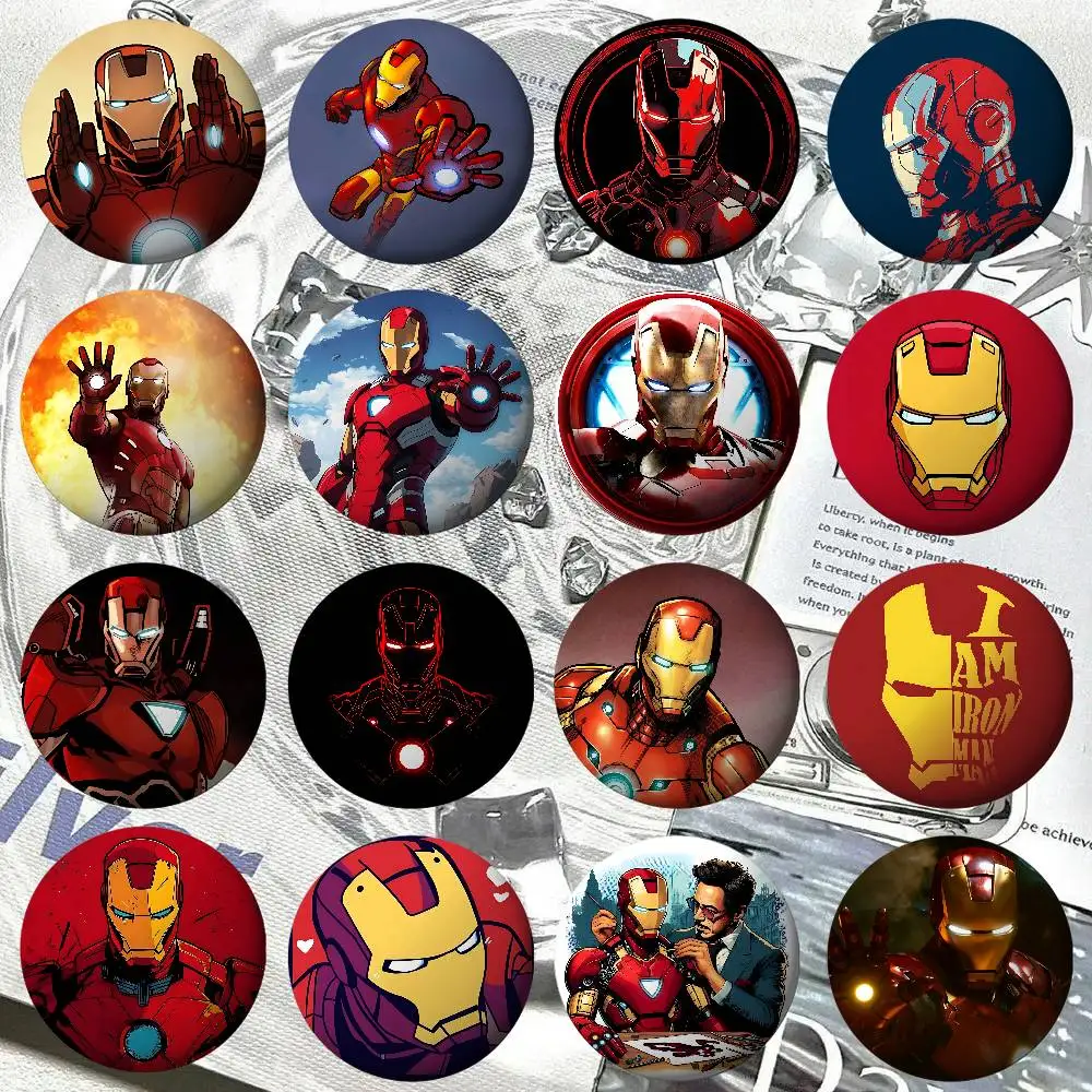 Cool-I-iron Man-S Badge Pins For Friend, Backpack, Clothing, Collectible Accessories, Jewelry Gift