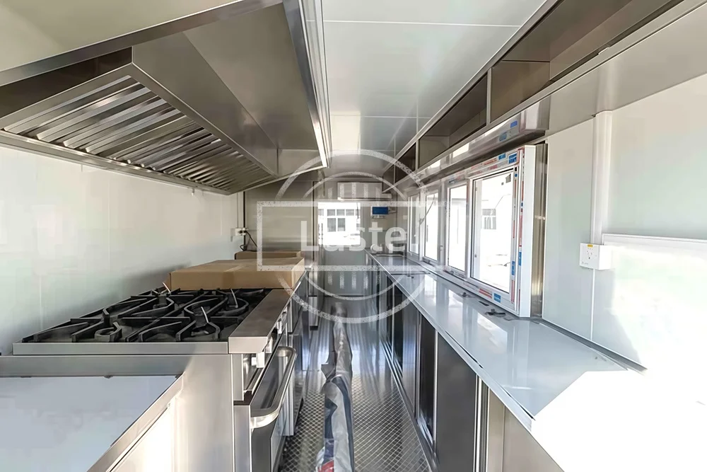 Camión de comida móvil, remolque, carrito de helados, tienda de maíz dulce, remolque de comida rápida, camper todoterreno a la venta