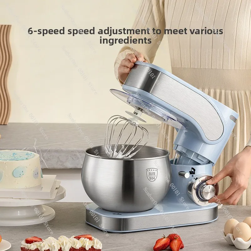 Multi-Function Kitchen Stand Mixer | Compact Automatic Whisk, Dough Kneader, Egg Beater for Home & Commercial Use