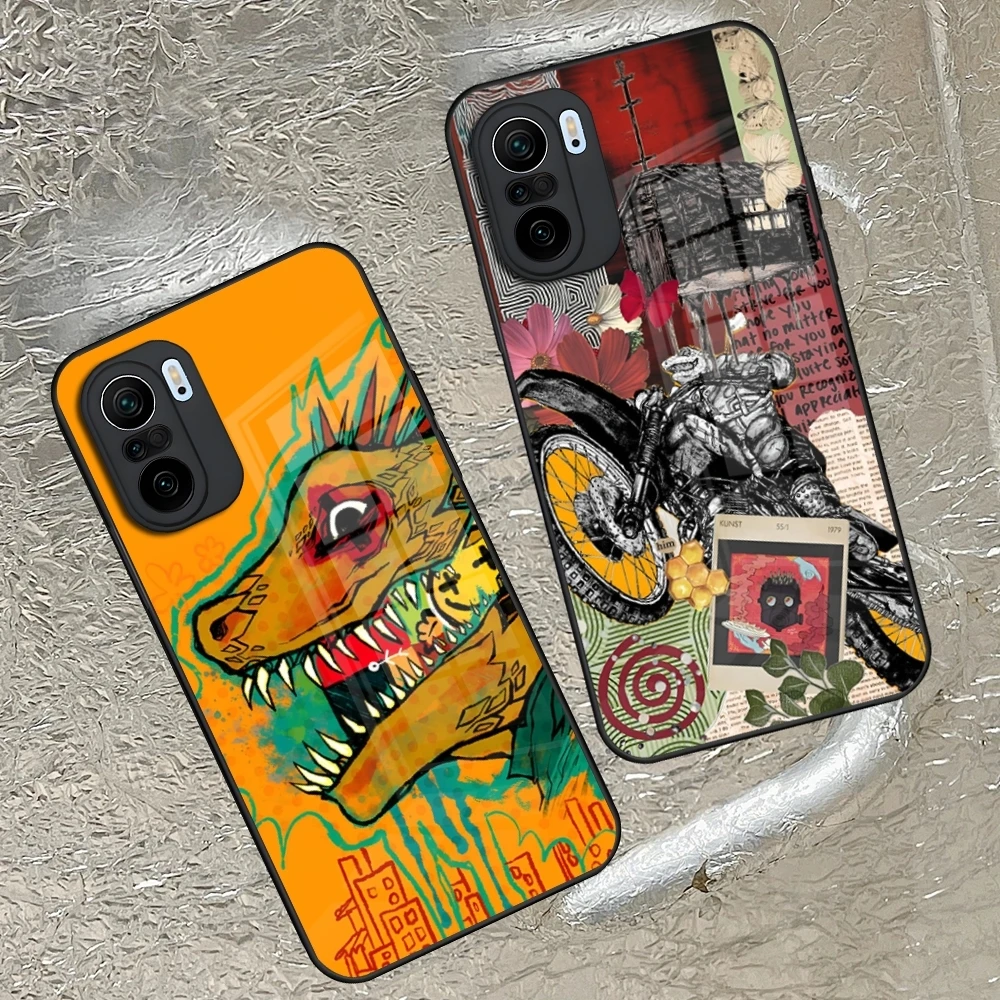 D-Dorohedoro Game Phone Case for Xiaomi 14 13 12 11 13t 12t 11t POCO M6 M5 X6 X5 F6 F5 Ultra Pro Lite 5G toughened glass