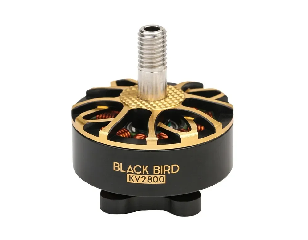 T-Motor BLACK BIRD V2.0 Pilot Edition 1950KV 2800KV 3-4S 4-6S Bezszczotkowy silnik do 5-calowego drona RC FPV Racing