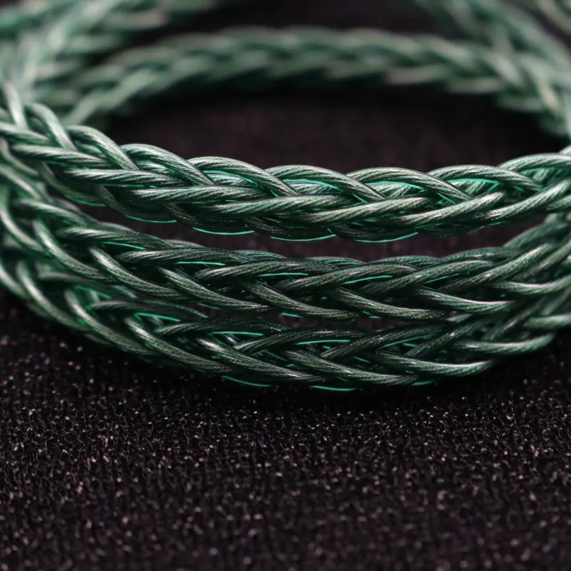 

XINHS HS15 8-core emerald high-purity silver plated single crystal copper upgrade wire