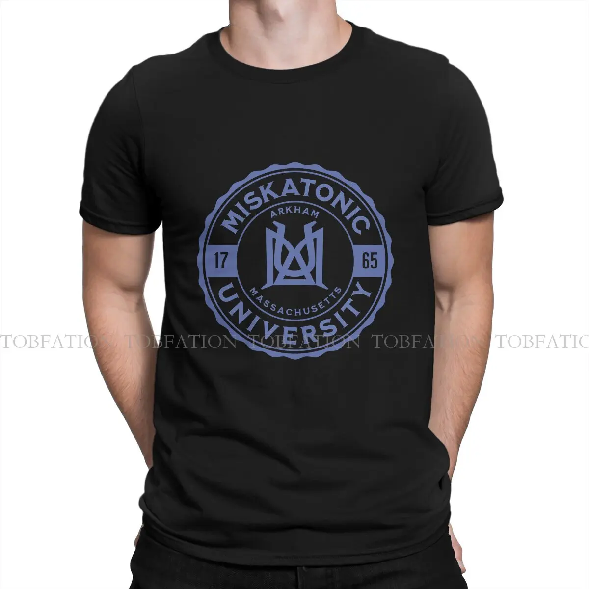 Special Badge Harajuku TShirt Miskatonic University Printing Streetwear Comfortable T Shirt Male Tee Unique Gift Clothes