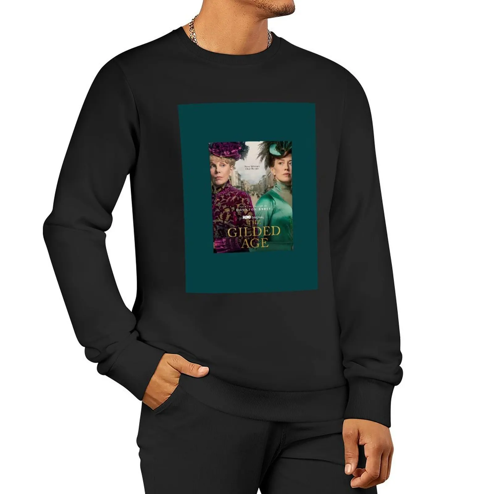 

the gilded age Pullover Hoodie autumn jacket men aesthetic sweatshirts