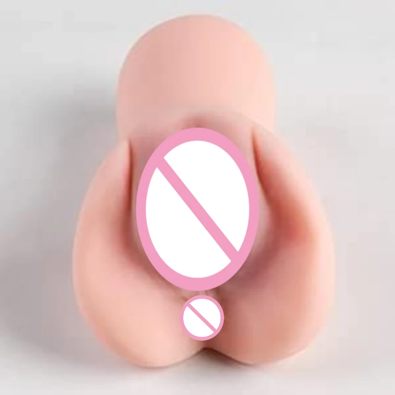 Men's Aircraft Cup Male Masturbator Oral Vaginal Anal Masturbation Soft Real Vagina Pocket Pussy Sex Toys for Men Blowjob 18+