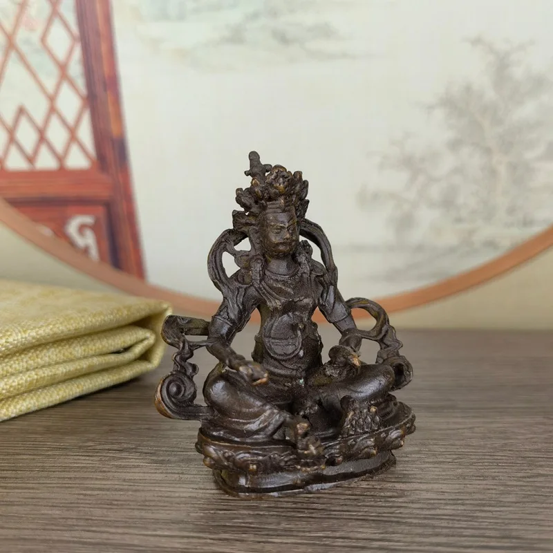 Buddha statue tabletop knick-knacks antique old craft home figures Buddha statue decoration