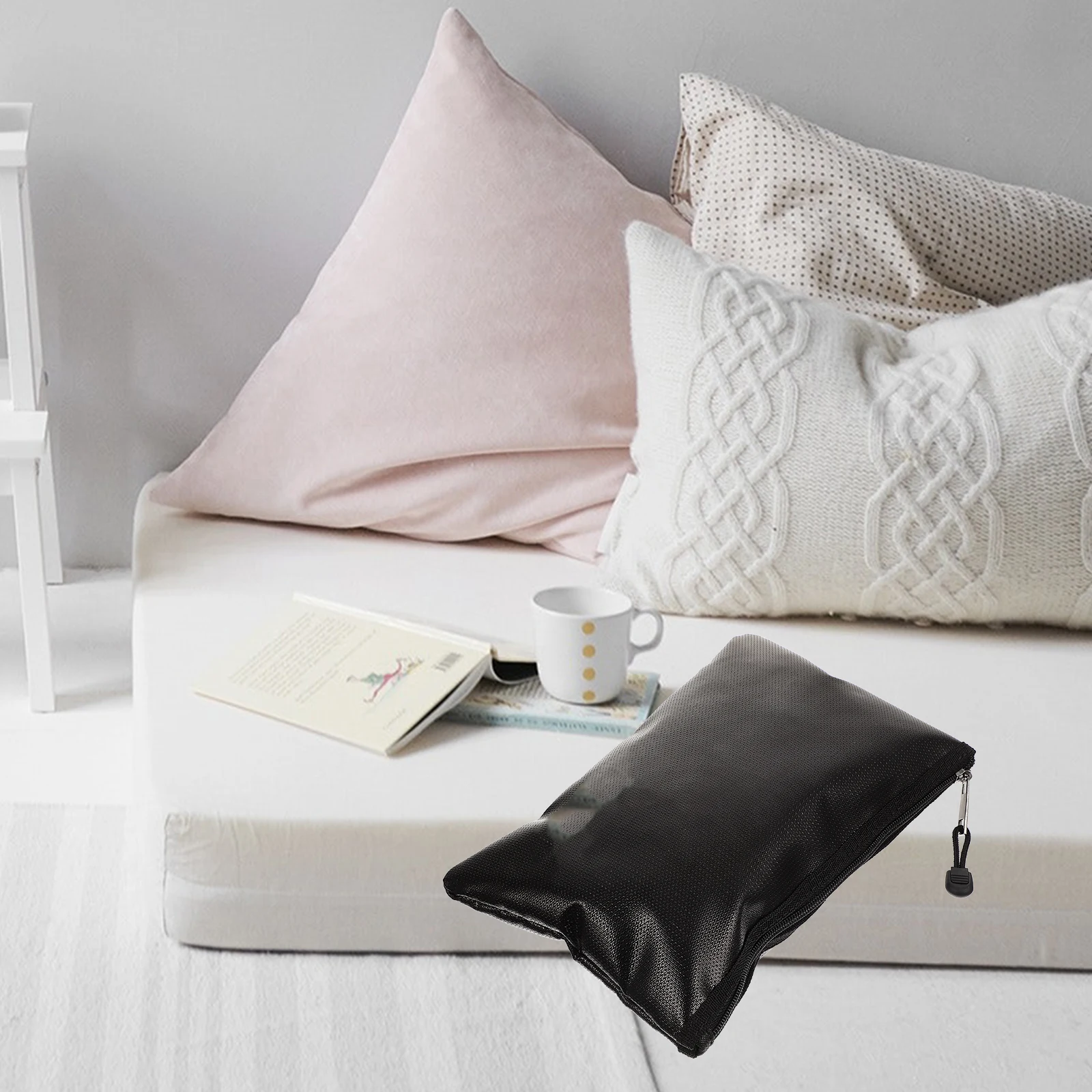 

Large Capacity Fireproof File Bag Water Resistant Safe Document Holder Portable Zipper Pouch for Money Certificates Electronics