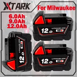 New Milwaukee 18V 12000mAh Apply To M18 48-11-1815 48-11-1850 2646-20 2642-21ct Replacement Lithium Battery for Milwaukee