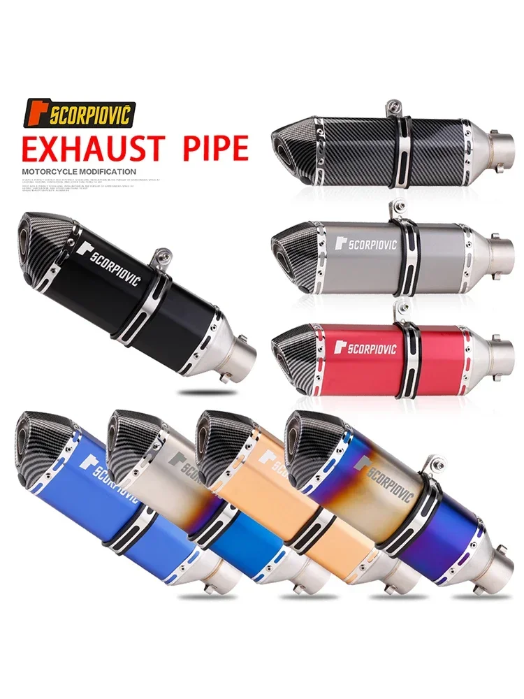 

Universal 51mm high-performance motorcycle exhaust pipe for escape