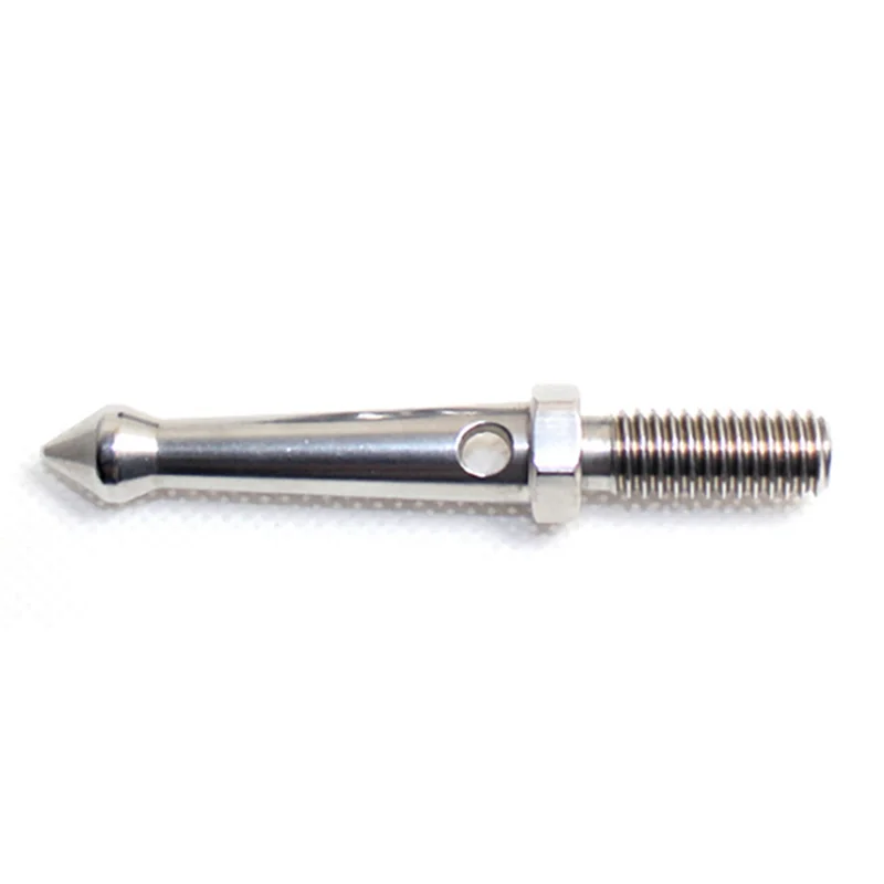 

【Hot-Selling!】6Pcs Stainless 3/8 Inch Tripod Foot Spikes For Softer Looser Terrain Spikes For Gitzo/Manfrotto/Siri/Benro, Etc.Tr