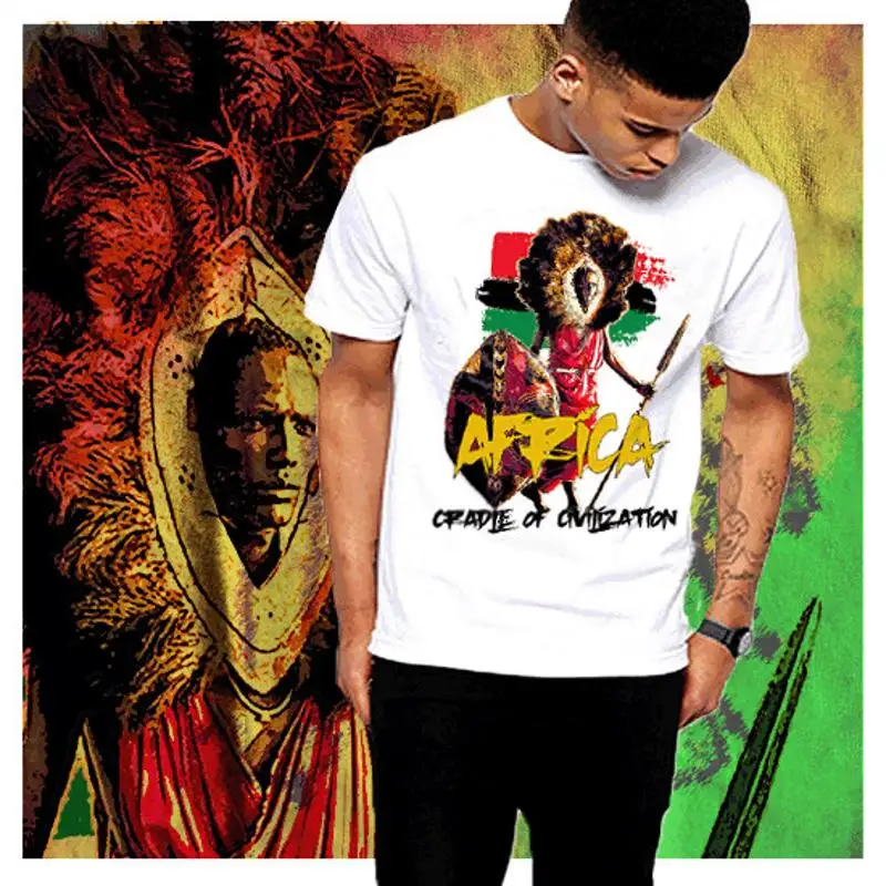 

Black History Month African Melanated Pride T-Shirt Marcus Garvey Malcolm X