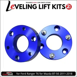 Leveling Lift Kits for Ford Ranger T6 Mazda BT50 Strut Spacers Suspension System Bolt Front 32MM/25MM Easy Body Lift Up