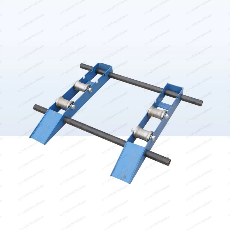 Small Earth Cow Portable Cable Pay-off Tray Bracket Optical Fiber Wire Horizontal Take-up