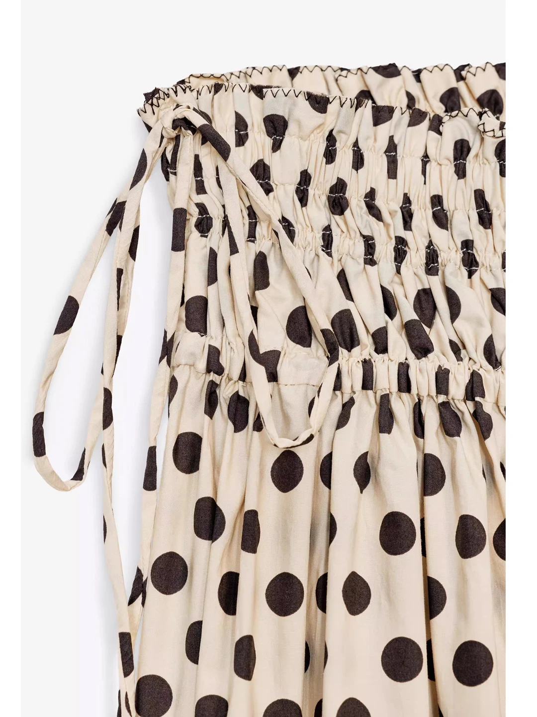 Vintage Polka Dot A-lijn Midi Rok Lange Rok Vrouwen Zomer 2025, Nieuwe Sle Loose Fit Elastische Taille Gedrukt Rok