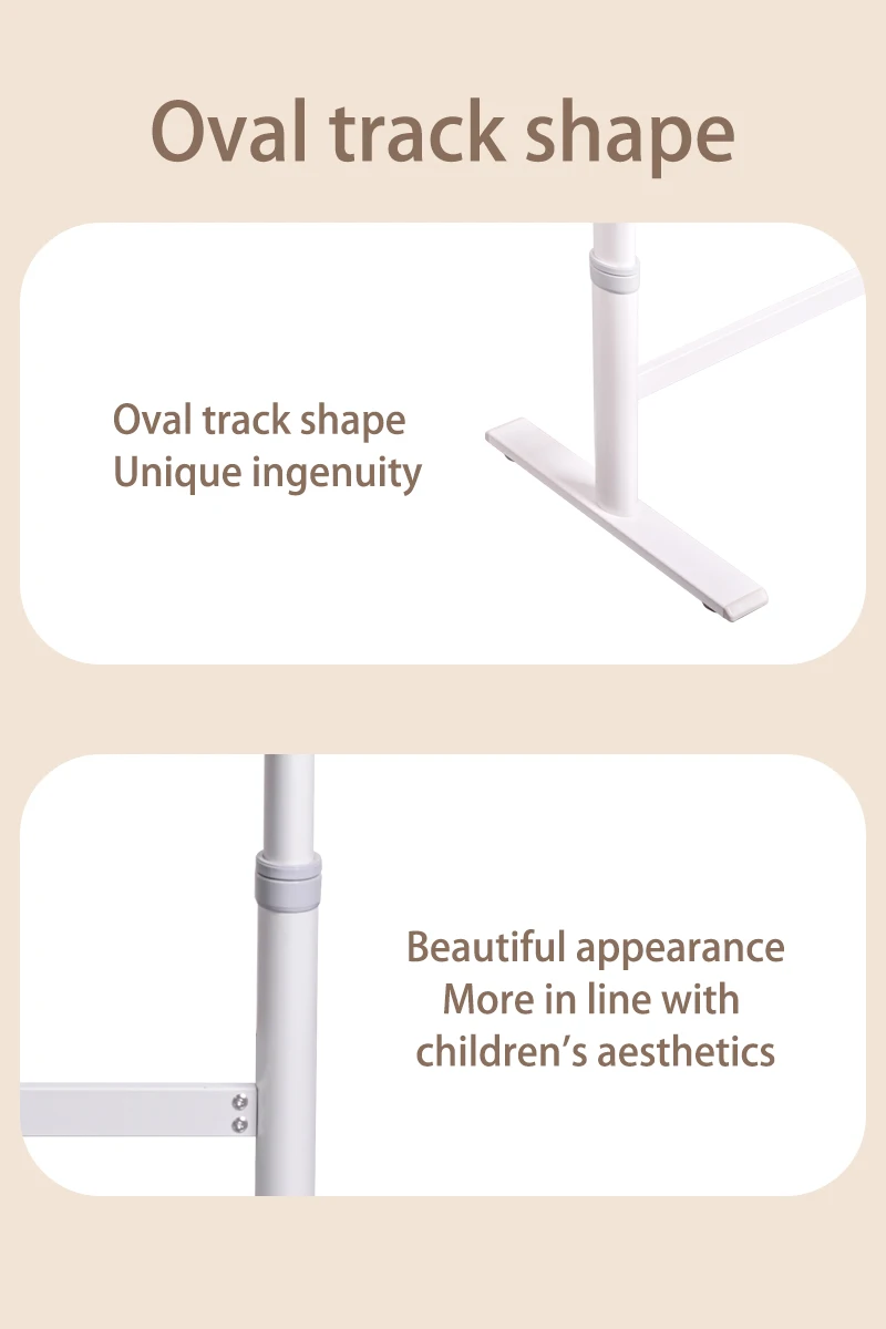 Writing Desk Hand Crank Height Kids Adjustable Study Desk Table for Bedroom