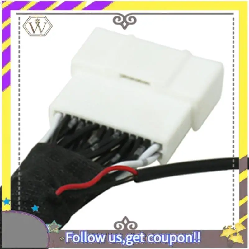 ABXV-For Tesla Model 3 / Y Ambient Light Acc Power Plug Lossless Wire Harness Interior Decoration Modification Accessories Compo
