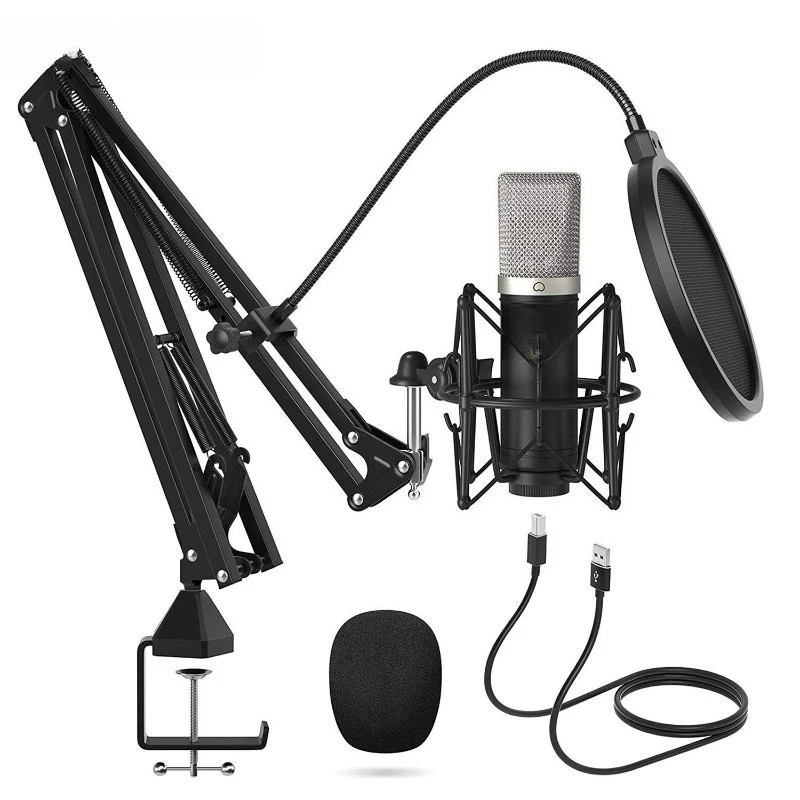

Microphone TC-2030USB Capacitive Game Kit with Boom Stand Special Microphone for Live Broadcasting