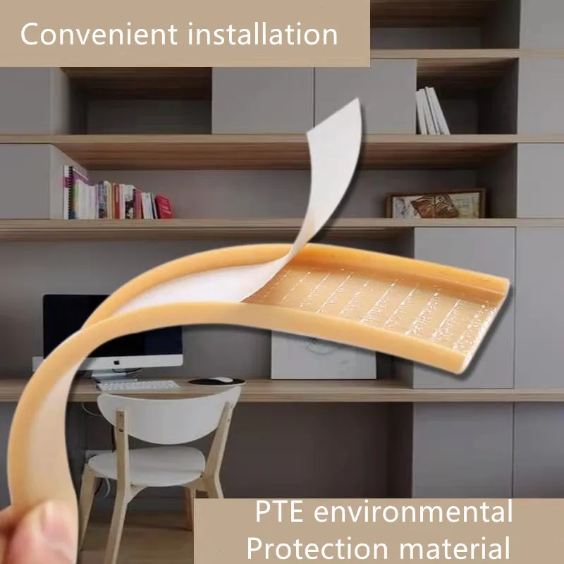 2M Adhesive Edge Banding Tape 5-36mm U PVC Veneer Sheets for Furniture Cabinet Table Edge Guard Protector Seal Strip Decor image 6