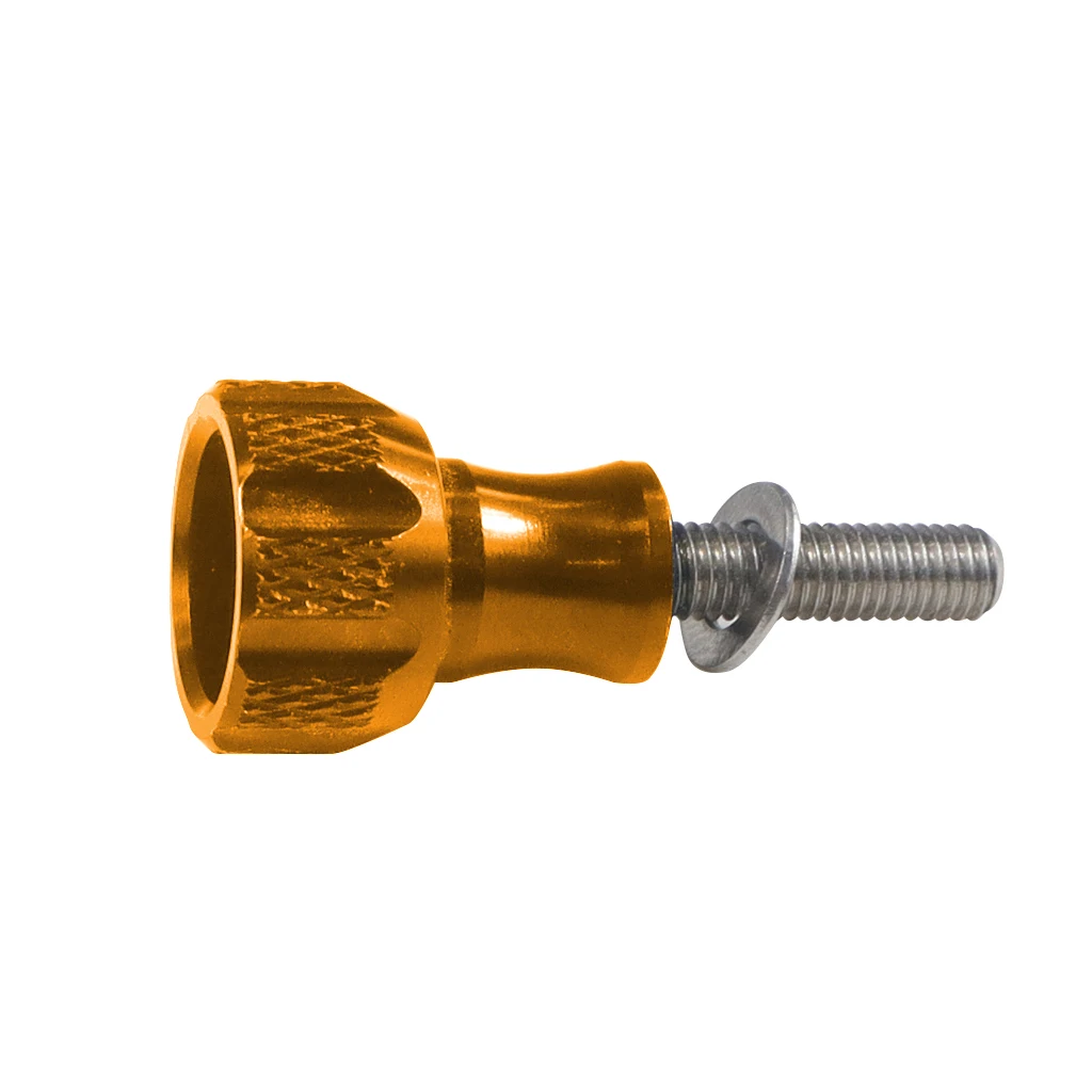 10 Stück Aluminium-Daumenknopf-Schrauben für GoPro-Zubehör, Einbeinstativ, Haltegriff, Stick-Montage, M5, kurze lange Stativ-Adapterschraube – Detail 40