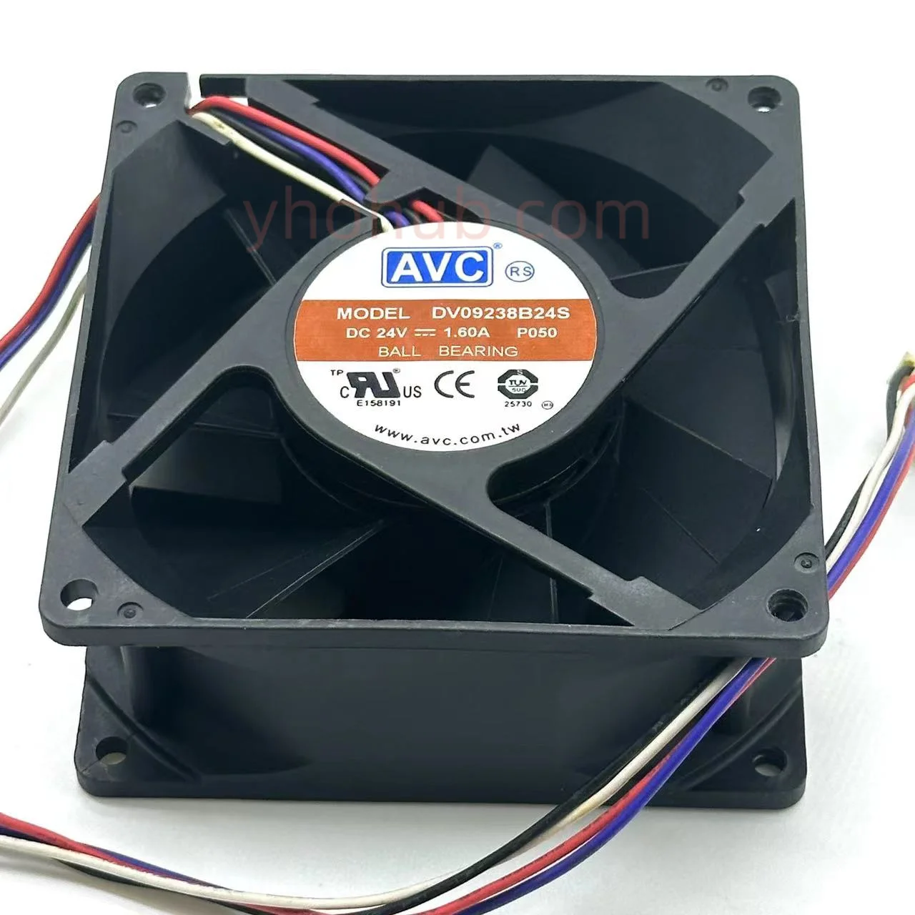 

AVC DV09238B24S P050 DC 24V 1.60A 90x90x38mm Server Cooling Fan