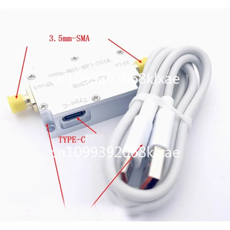 RF Driver Amplifier High Flatness 10M-6GHz Gain 10DB 20DB 30DB 40DB for Electronic Components Market