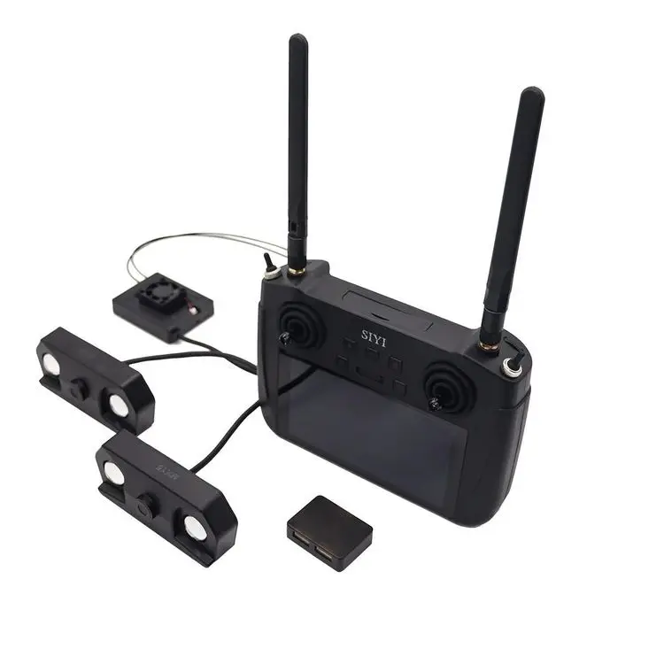 

Siyi Mk15 Сельское хозяйство, двойная FPV радиосистема, передатчик управления, 5,5-дюймовый умный дисплей, пульт дистанционного управления для сельского хозяйства