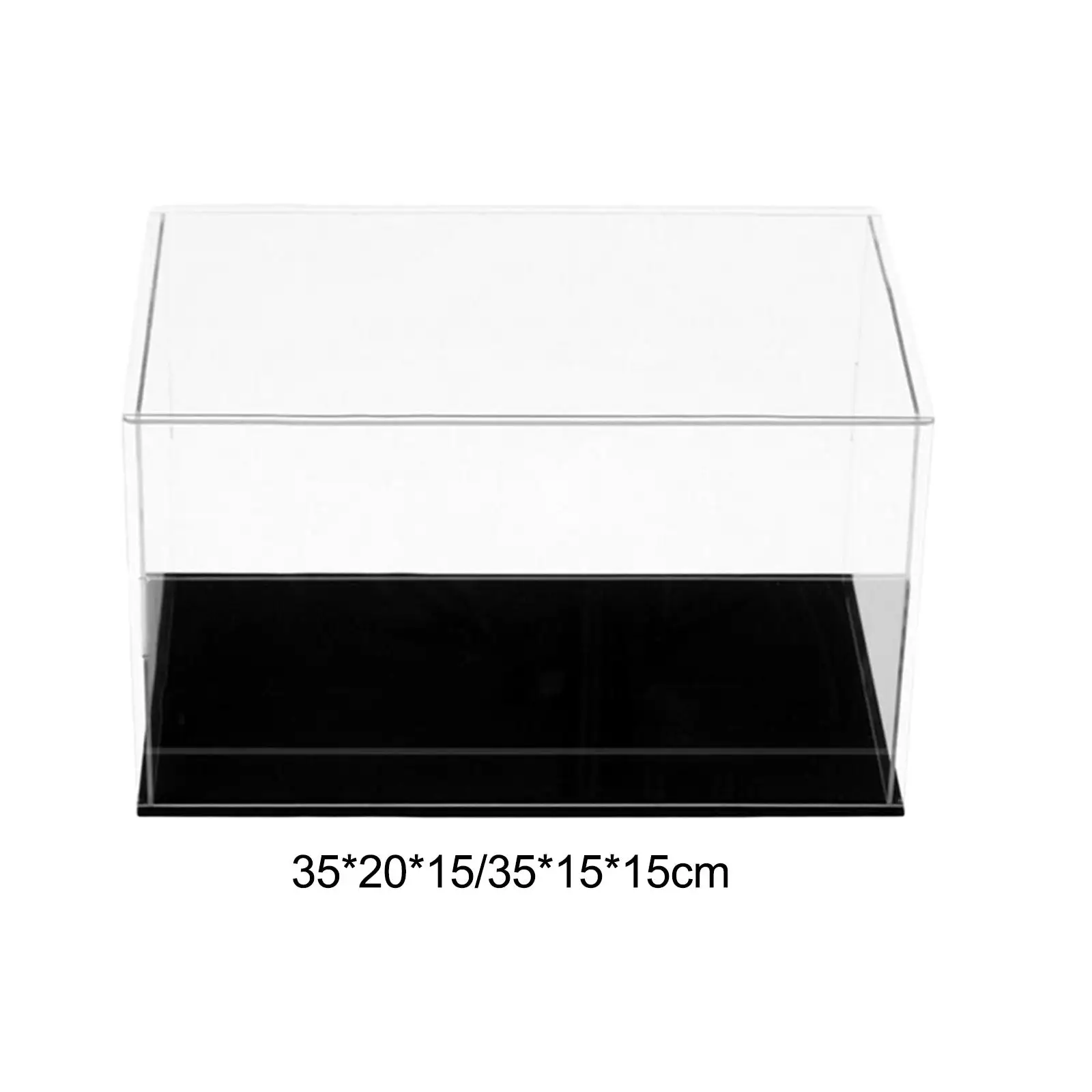 Collectibles Show Box Clear Organizer Box for Souveniers Statues Dolls