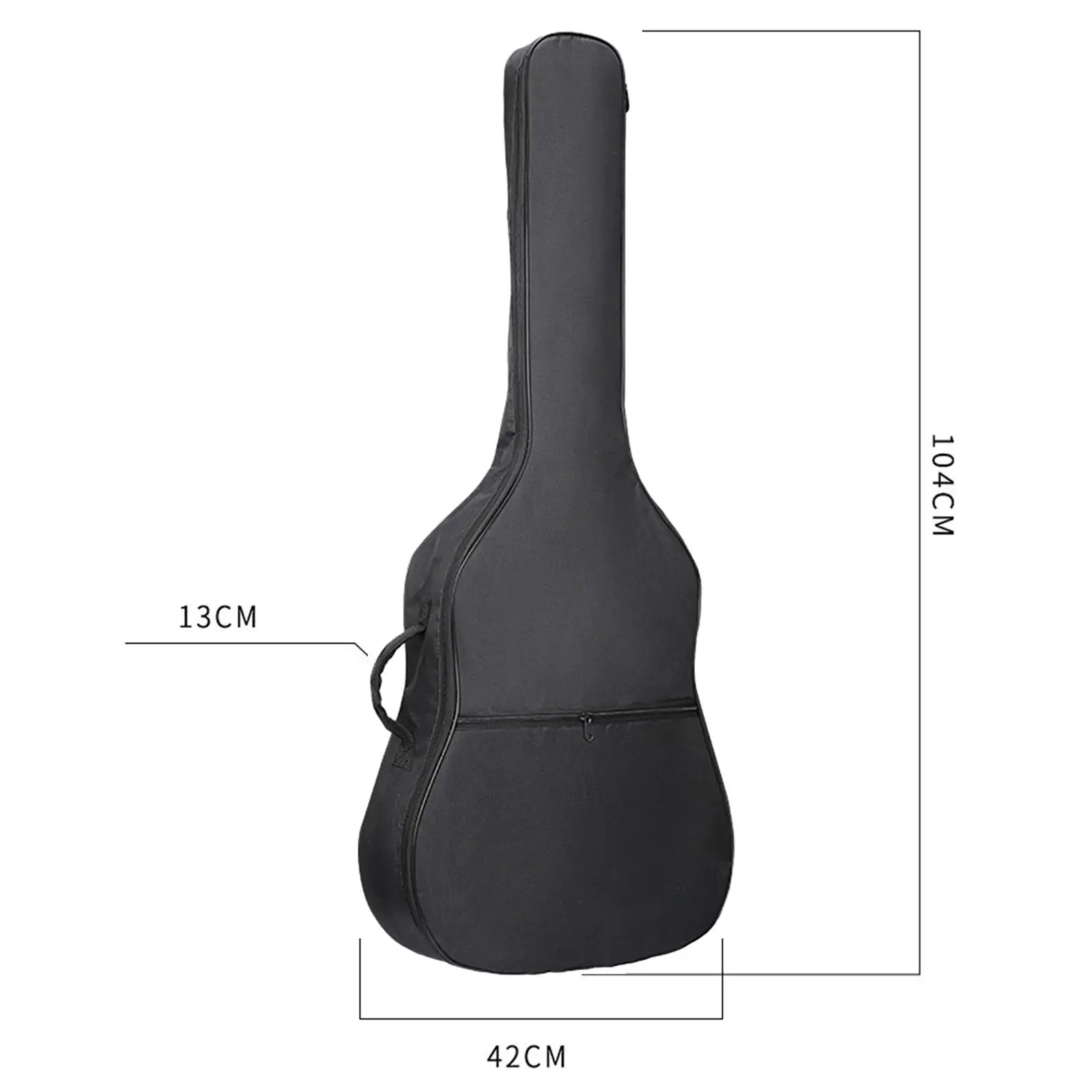 Electric Guitar Bag Carrying Bag 40inch 41inch Thick Padding with Pocket Backpack Gig Bag Guitar Case for Acoustic Guitars