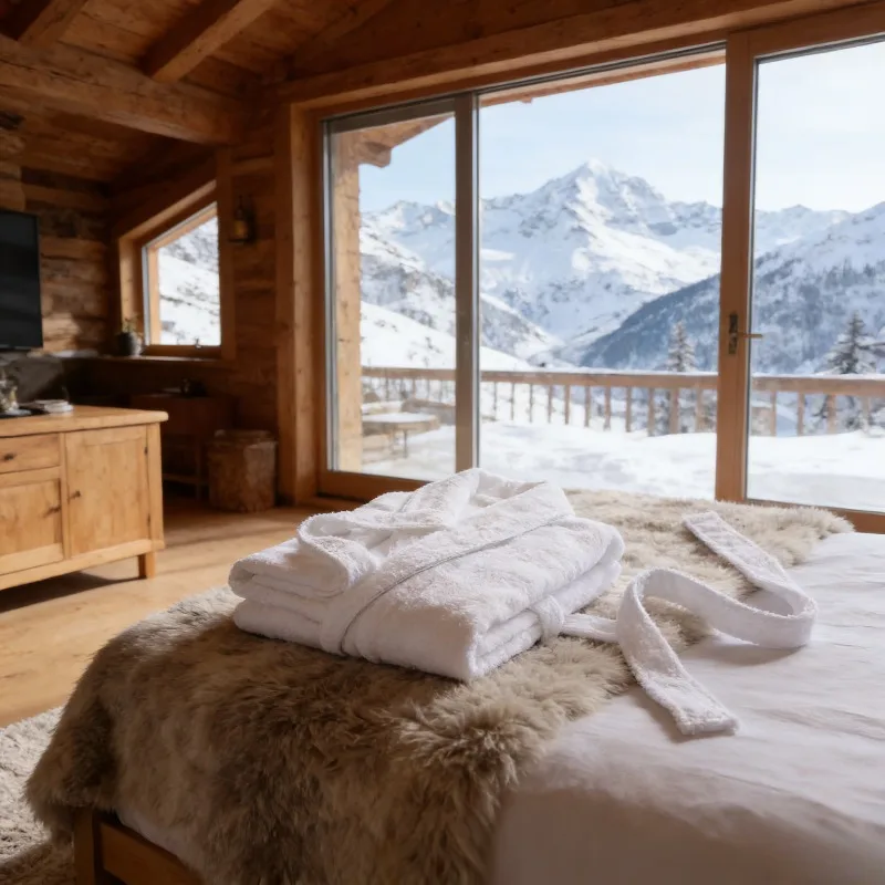 Luxury 5-Star Hotel Style Cotton Bathrobe Winter Thick Terry Cloth Robe Super Absorbent for Couples Spa Men Women