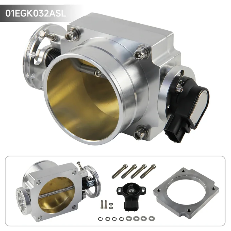 Throttle Body 90mm Reverse +TPS Fit For Toyota Supra 1JZGTE JZA70 2JZGTE JZA80