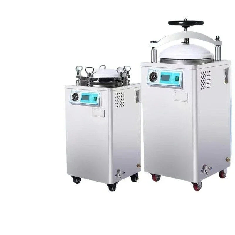 Automatic vertical sterilizer high temperature and high pressure steam laboratory industrial