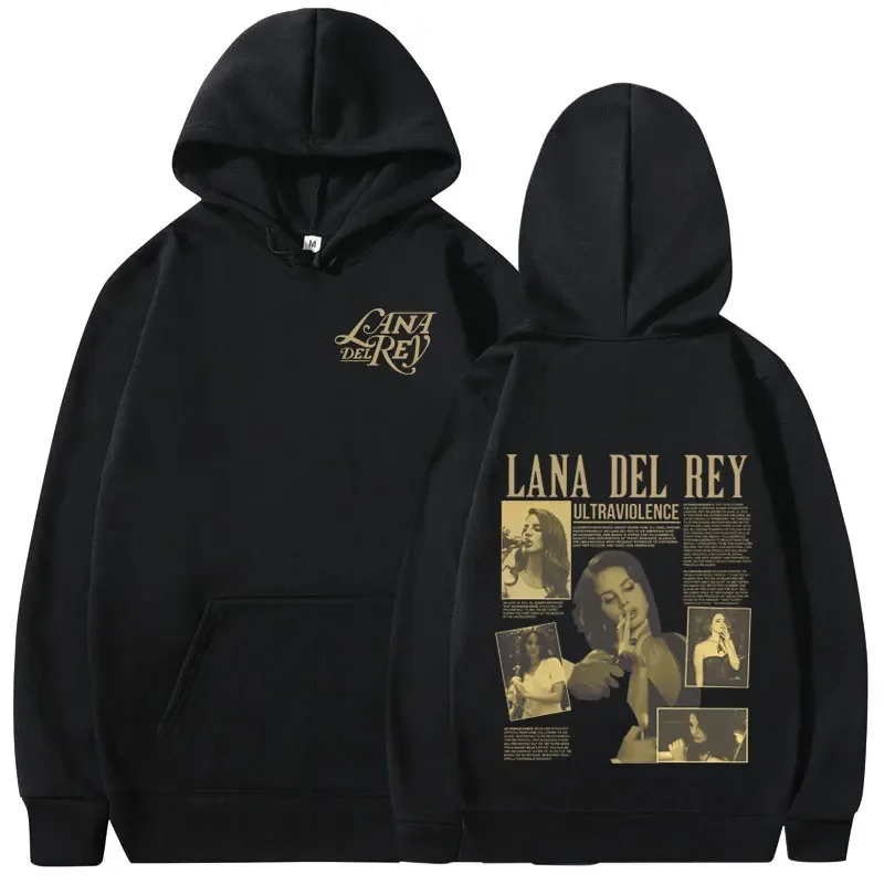 

Lana Del Rey hoodies music album men women clothing sweatshirts fashion Harajuku vintage hip hop long sleeve pullover streetwear