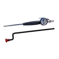 Tire Inflator Rod with Pressure Gauge Inflating Rod for Truck RV Car