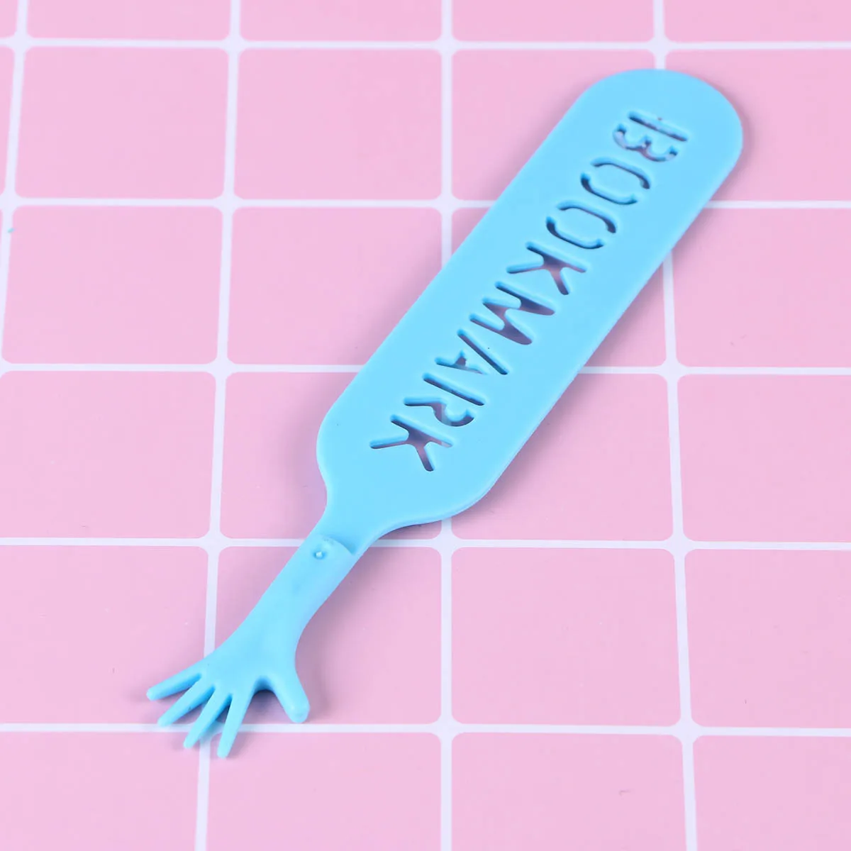 4pcs Bookmarks Hand Shape Design Multifunctional Portable Page Marker For Students Office School Supplies Plastic Bookmark