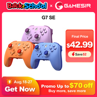 GameSir G7 SE Wired Controller for Xbox Series S X, Xbox One PC with Hall Effect Availiable in Blue Orange Purple New Color Ways