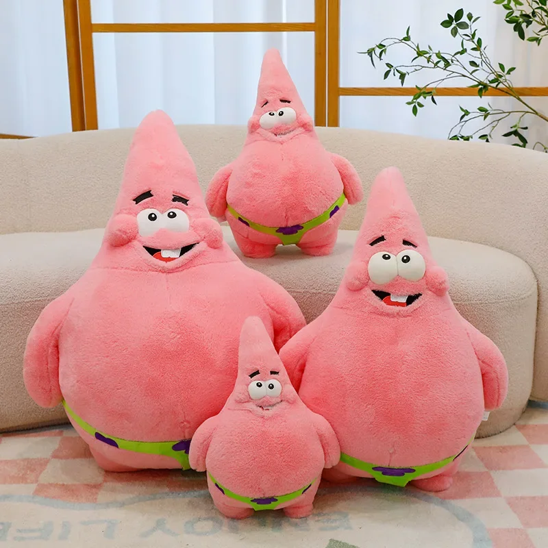 70CM Big Size Cartoon SpongeBob SquarePants Patrick Star Stuffed Animal Pillow Plushies Doll Pillow Toy Children's Holiday Gift