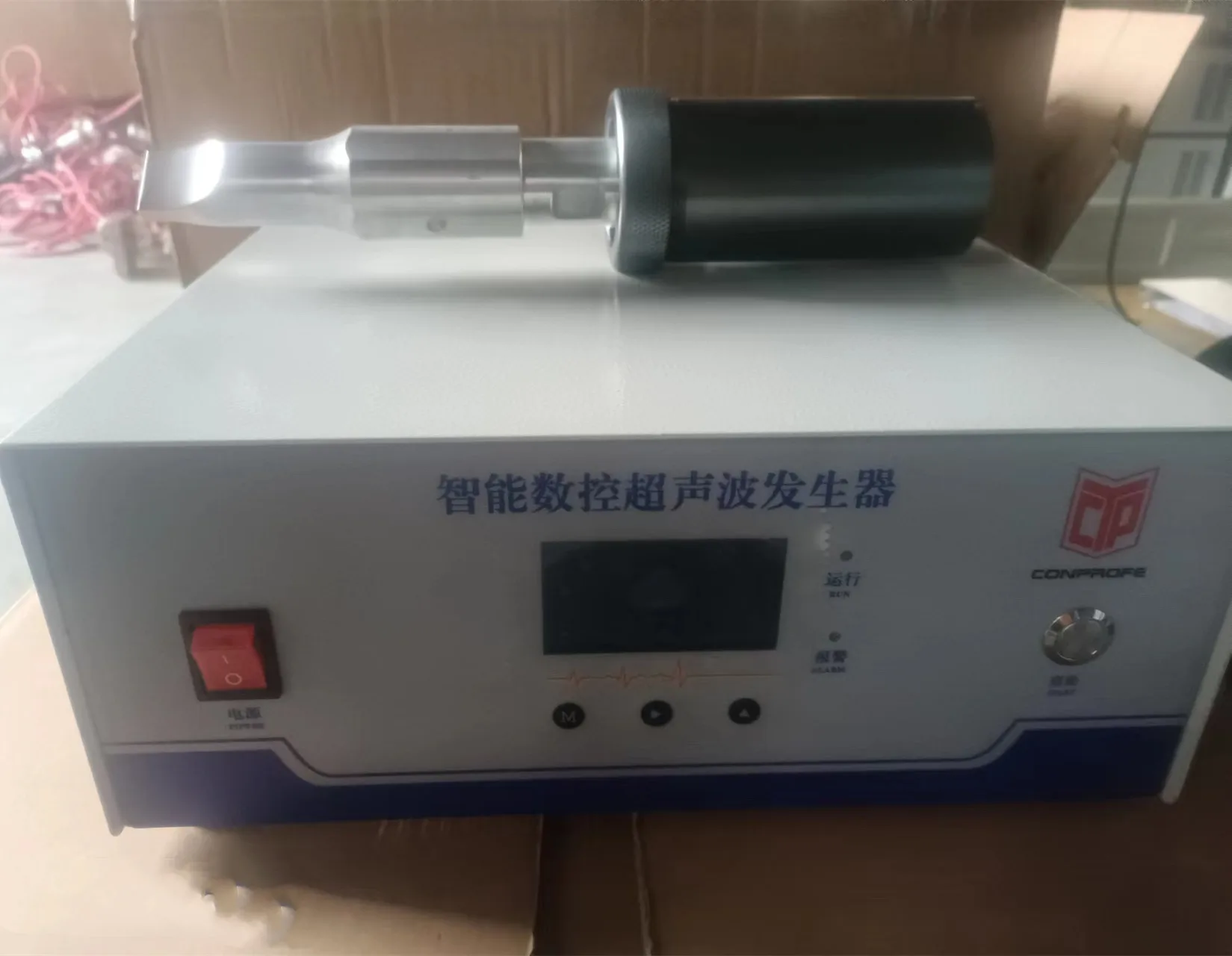 Spot Welding Handheld Ultrasonic Welder Ultrasonic Welding Machine For Non Woven Bag PP PVC send picture inquiry different size