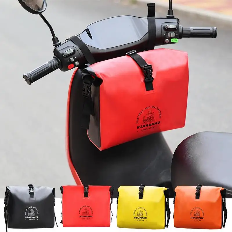 

Motorcycle Fork Tool Bag Motorbike Handlebar Waterproof Saddle Storage Bag Electric Car Phone Cycling Keys Pouch Repair Tool bag