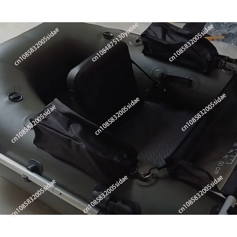 Lightweight Inflatable Bass Boat Portable Lure Casting Freshwater Fishing Kayak Outdoor Angling Dinghy Water Sports Fish Craft