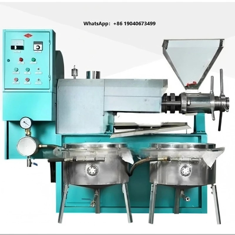 Sunflower Peanuts Soybean  Sesame Rapeseed Screw Oil Press Making Pressers Machine FWX