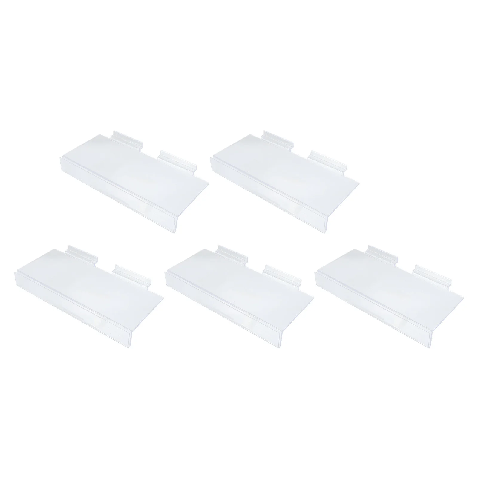 

5Pcs Shoe Display Stand Clear Plastic Rack Sneaker Holder Retail Shop Mall Shelf Shoe Display Stand Sneaker Holder