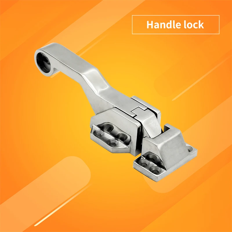 

DK615 stainless steel 304 precision casting industrial vacuum closed door handle of the wide-type refrigerated cold storage