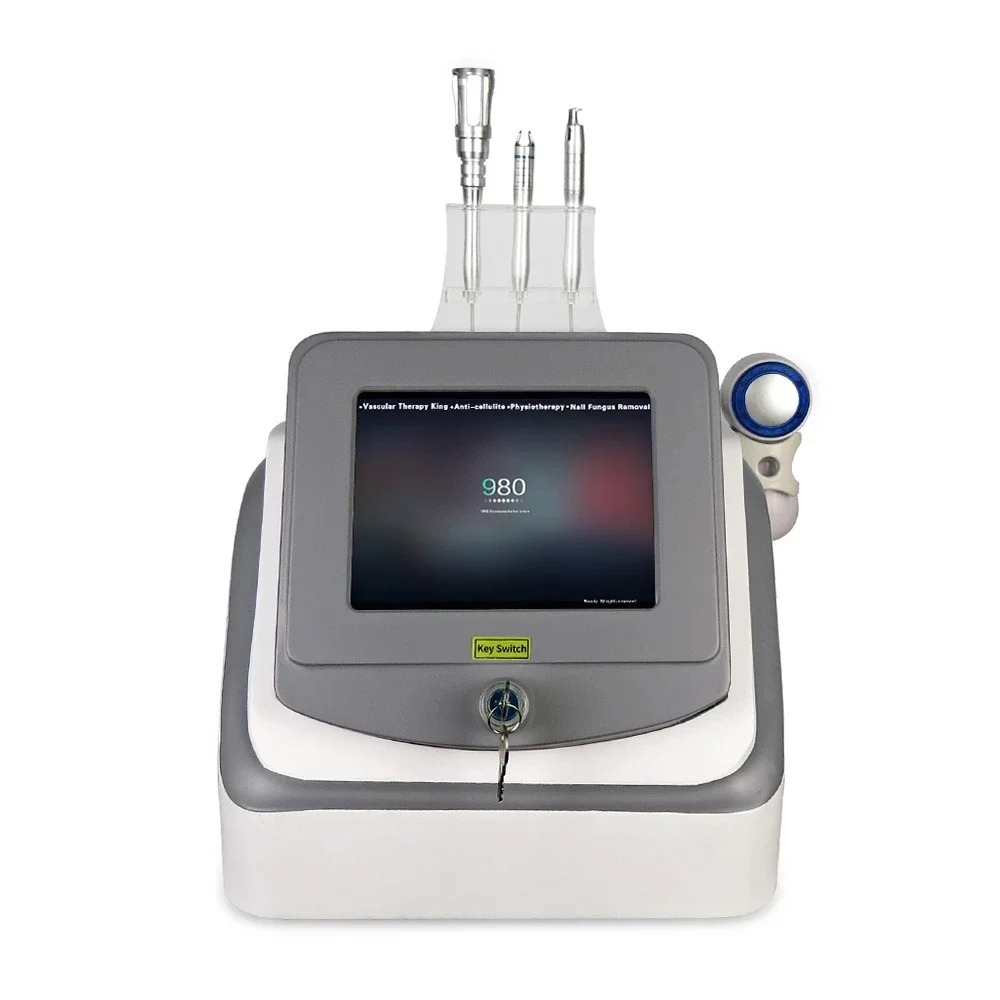 Portable 980Nm Vascular Spider Vein Removal Skin Rejuvenation  Laser Machine Skin Care Tools Diode Laser Skin Care Equipments