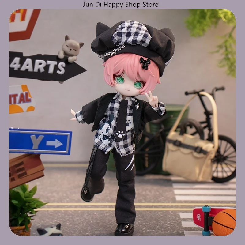 

​ COME4FREE 1/12 Одежда для кукол BJD Meow Dailies Series, набор одежды для кукольной одежды OB11