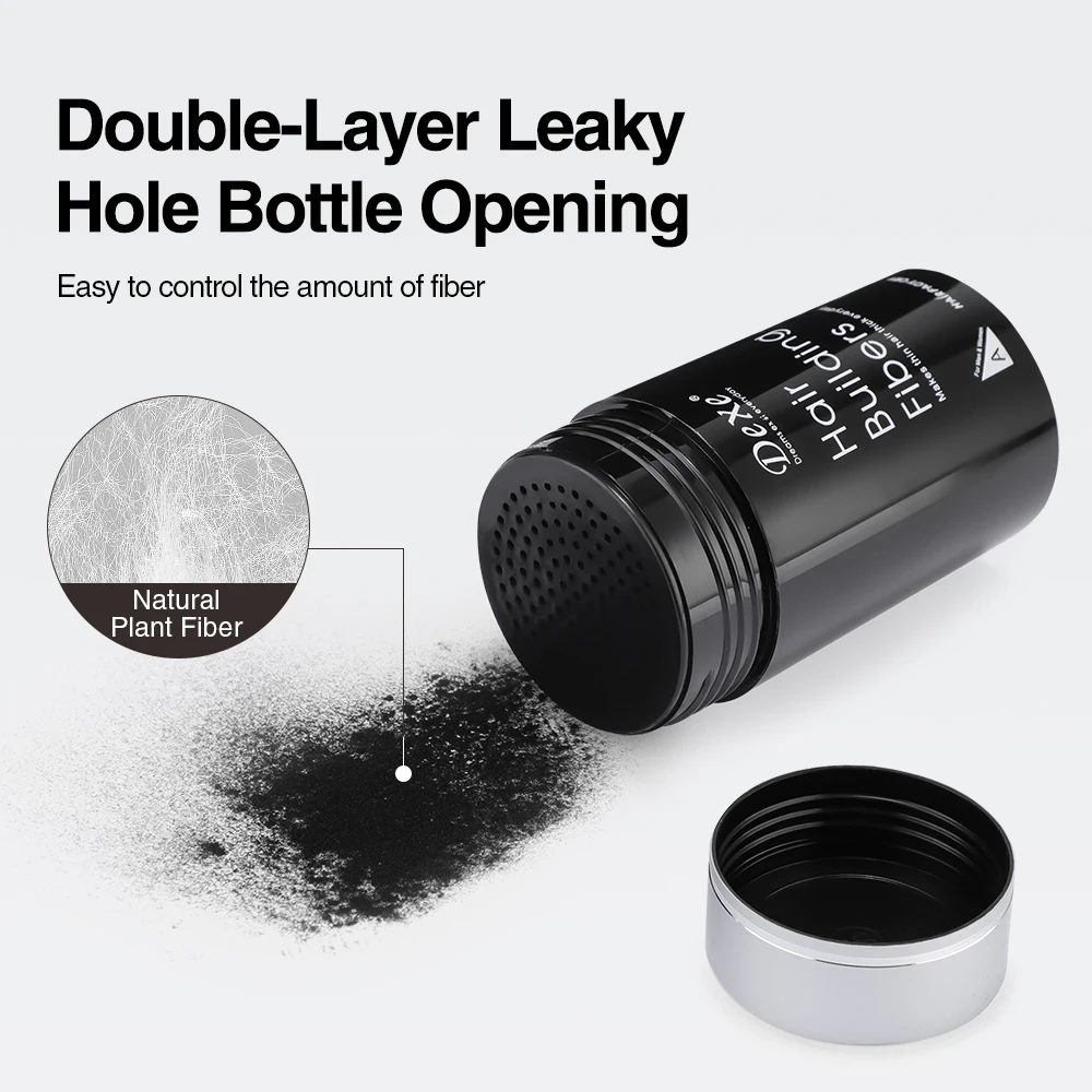 22 جرام مسحوق شعري مسحوق ألياف الشعر ملء ترقق ودقيق لظلال الشعر خط الشعر التحكم في الحواف تساقط الشعر المخفي الشعر